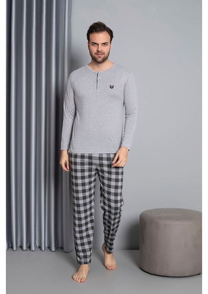 Glisa Erkek Uzun Kollu Pijama Takımı
