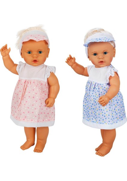 1060011 Lila Sesli Saçlı Et Bebek 60 cm modelleri