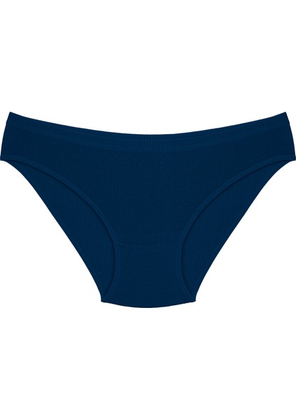 Kadın Pamuk 4'lü Fitilli Bikini Külot