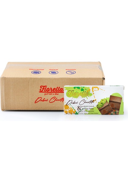 Dubai Çikolatası 200 Gr. 12 Adet (1 Koli)