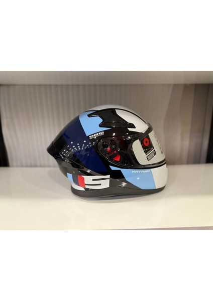Kask Shıro Katana Sv S Power Mavi/lacivert/beyaz