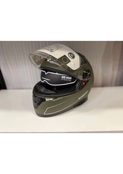 Kask Shıro Katana Sv Joker Mat Yeşil