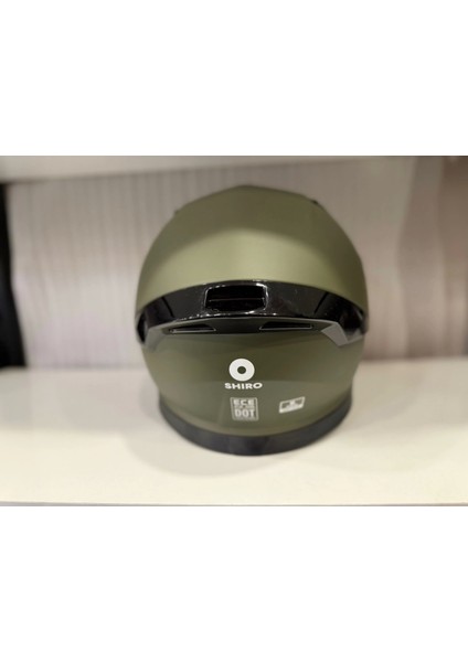 Kask Shıro Katana Sv Joker Mat Yeşil