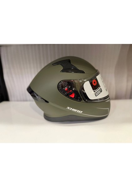Kask Shıro Katana Sv Joker Mat Yeşil