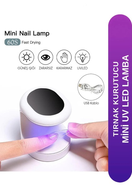 Mini Uv LED Işık Uv LED Lamba Tırnak Kurutucu Oje Tırnak Kurutma Makinesi fiyatları