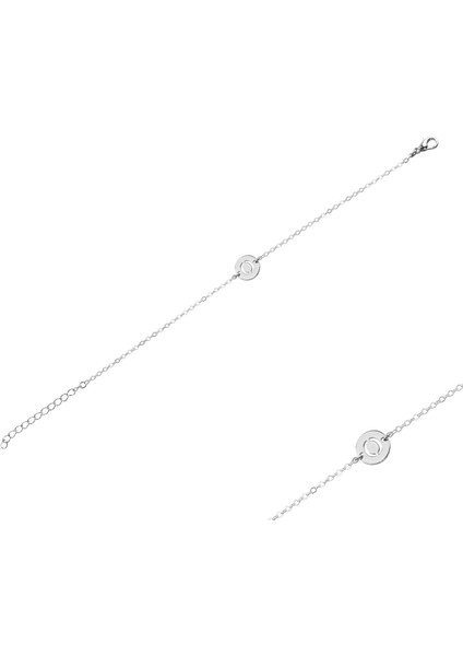 Matya Rodyum Renk Kaplama O Harfi Bileklik indirimleri