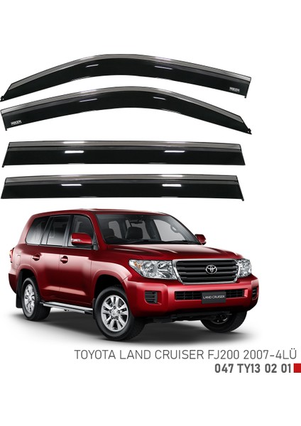 Toyota Land Cruıser Kromlu Cam Rüzgarlığı 2007 2008 2009 2010 2011