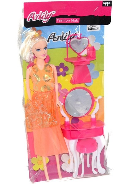 02260 Oydaş, Anlily Makyaj Masalı Bebek / Kartela / +3 Yaş modelleri