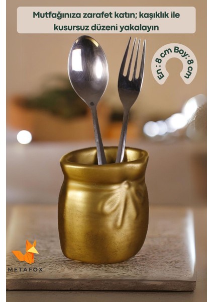 Tezgah Kaşıklık Modern Tezgah Üstü Kaşıklık Dekoratif Dik Kaşıklık Gümüş Eskitme Renk Model 8 fiyatları
