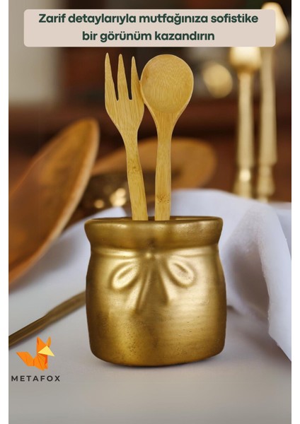 Tezgah Kaşıklık Modern Tezgah Üstü Kaşıklık Dekoratif Dik Kaşıklık Gümüş Eskitme Renk Model 8 fırsatları
