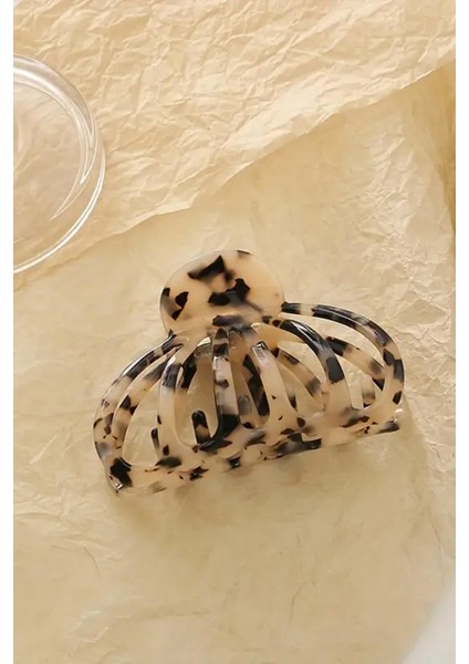 Kaplumbağa Sırtı Asetat Yengeç Mandal Toka