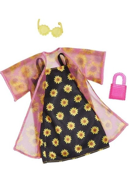 GWF04 Barbie'nin Kıyafet Koleksiyonu 2'li Paketler / +3 Yaş modelleri