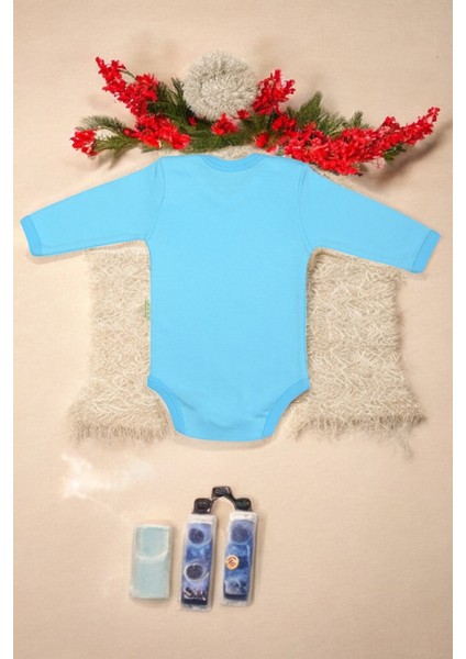 %100 Pamuk Bu Tatlılık Şaka Mı Baskılı Omuz Çıt Çıt Zıbın fiyatları