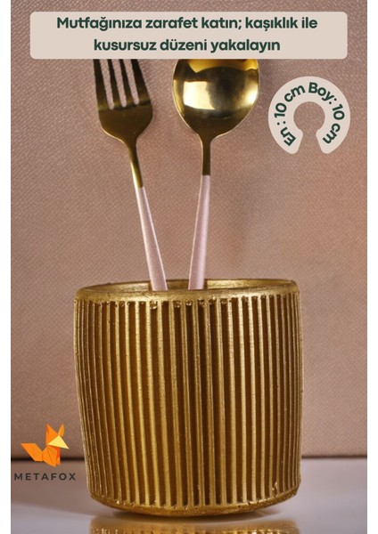 Tezgah Kaşıklık Modern Tezgah Üstü Kaşıklık Dekoratif Dik Kaşıklık Beyaz Renk fiyatları