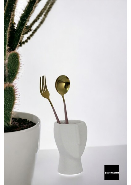 Tezgah Kaşıklık Modern Tezgah Üstü Kaşıklık Dekoratif Dik Kaşıklık Altın Eskitme Renk fiyatları