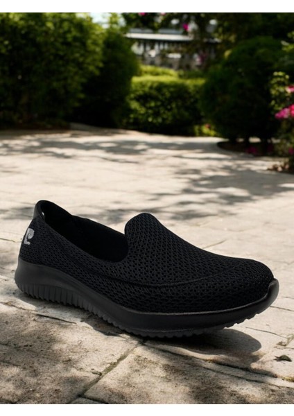 Pc 30168 Siyah Tam Ortopedik Sneaker Günlük Kadın Spor Ayakkabı