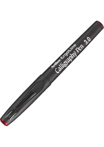 243 Kaligrafi Kalemi 3.0 mm Kırmızı