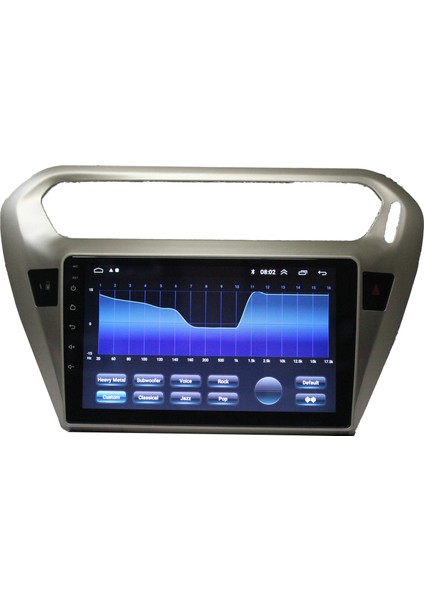 Smart Go Peugeot 301/ Citroen C Elysee 2012/2022 Gri 9 Inç 4-64