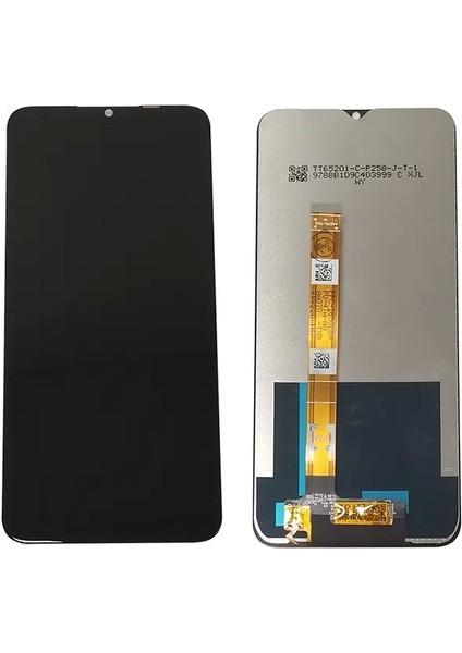 Oppo A16S LCD Ekran Dokunmatik Çıtasız Siyah