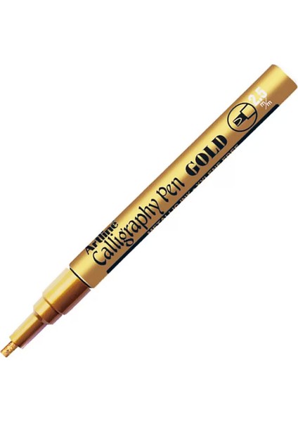 993XF Kaligrafi Kalemi 2.5mm Altın