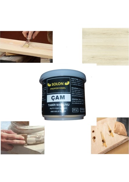 5 Adet Çok Amaçlı Ahşap Parke Masa Sehpa Çizik Çok Amaçlı Tamir Dolgu Macunu Çam 240 gr fiyatları