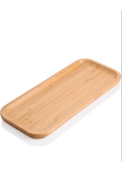 Bambu Dikdörtgen Sunum Tabağı 25 X 14 X 1,5 Cm