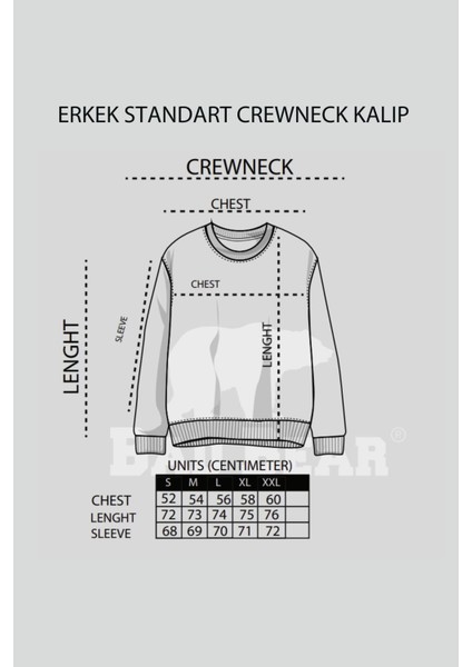 Fancy Crewneck Erkek Sweatshirt modelleri