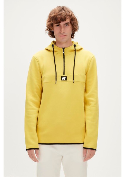 19.02.27.027-C119 Defence Half-Zip Erkek Sweatshirt