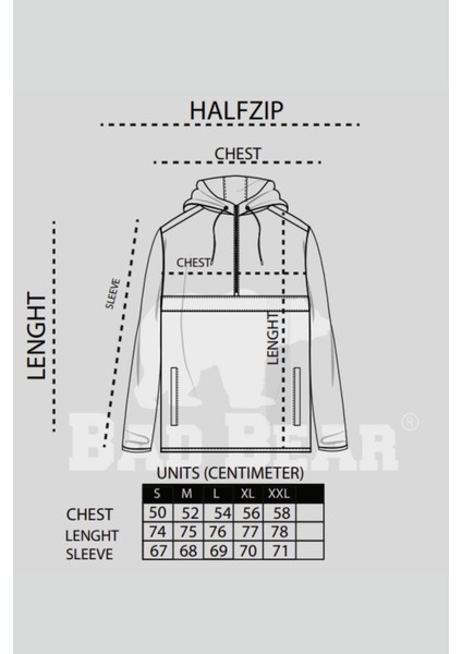 19.02.27.027-C119 Defence Half-Zip Erkek Sweatshirt indirimleri