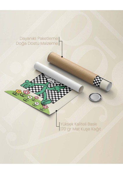 Kalıpların Dışına Çık - Eğlenceli ve Ilham Veren Çerçeveli & Çerçevesiz Poster indirimleri