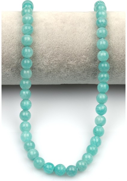 Amazonit (Aa Kalite) Doğaltaş Dizi 8 mm Küre Kesim fiyatları