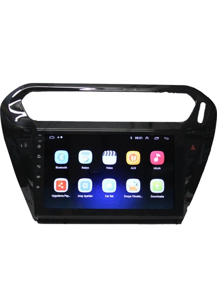 Smart Go Peugeot 301/ Citroen C Elysee 2012/2022 Siyah 9 Inç 6-128 fiyatları