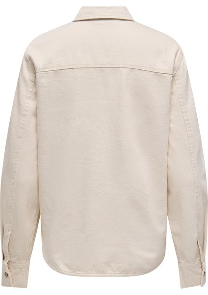 Kadın Pamuk Slim Fit Kot Gömlek - 15338783 indirimleri
