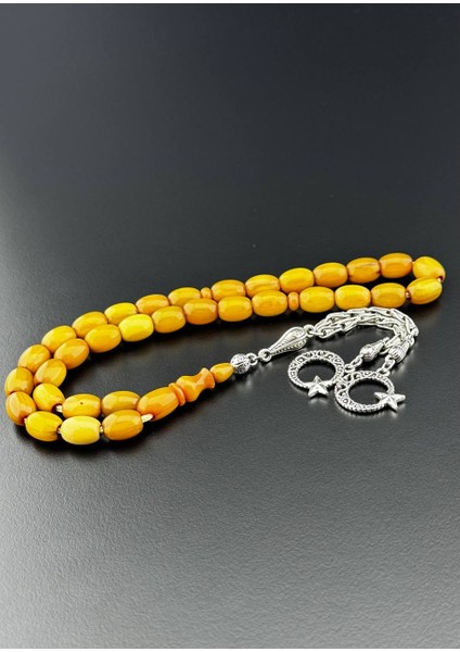 Havşalı Sıkma Kehribar Tesbih Hcz-Model Pplhly