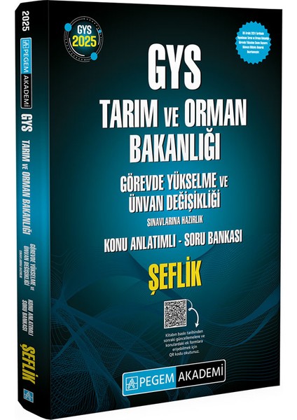 2025 Gys Tarım Ve Orman Bakanlığı Görevde Yükselme Sınavlarına Hazırlık