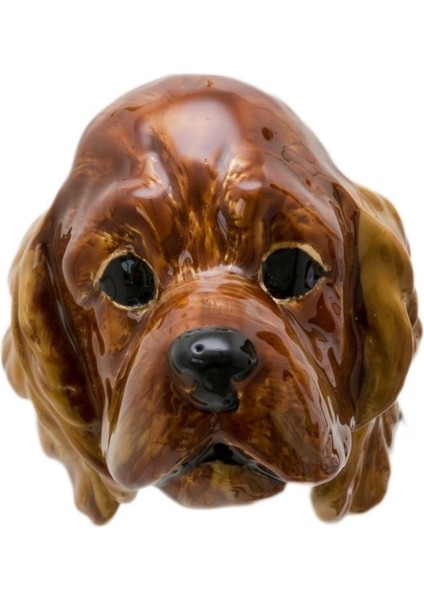 Cocker Kahvrengi Lüks Ayakkabı Çekeceği H: 50 cm