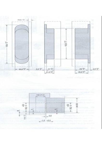 Gizli Menteşe 130X30 mm Antik Saten Renk fiyatları