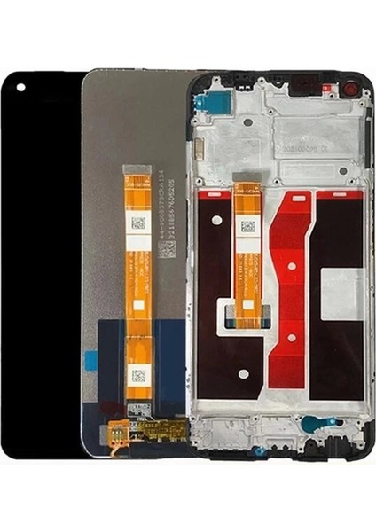 Oppo A54 4g LCD Ekran Dokunmatik Çıtalı Siyah