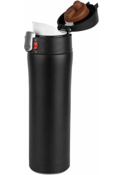 Mug (Termos Bardak) 470 ml Siyah (TMB-470)