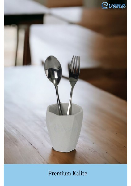 Tezgah Üstü Kaşıklık Dekoratif Dik Kaşıklık Silindir Kaşıklık Siyah Renk modelleri