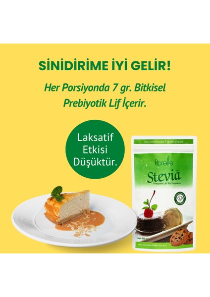 Prebiyotik Lifli Stevialı Tatlandırıcı LOW70 500 gr indirimleri