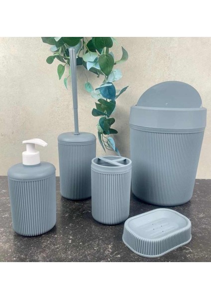 Şık Görünümlü 5'li Banyo Seti