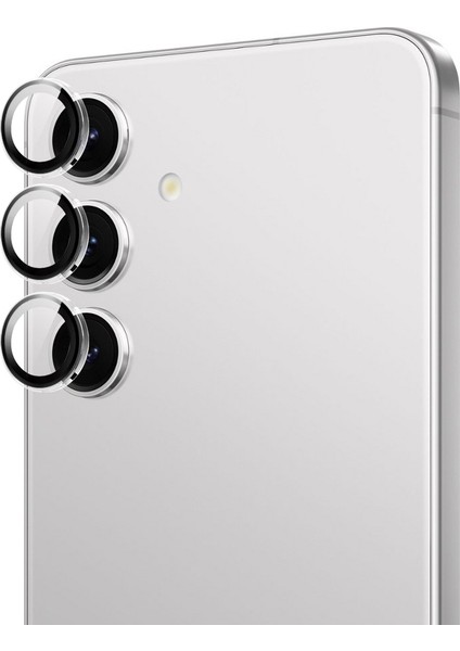 Galaxy S25 Wiwu LG-009 Lens Guard Anti Reflective Kamera Lens Koruyucu Uygulama Aparatlı Şeffaf