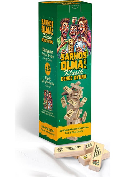 Sarhoş Olma Klasik içki ve parti shot Denge Oyunu modelleri