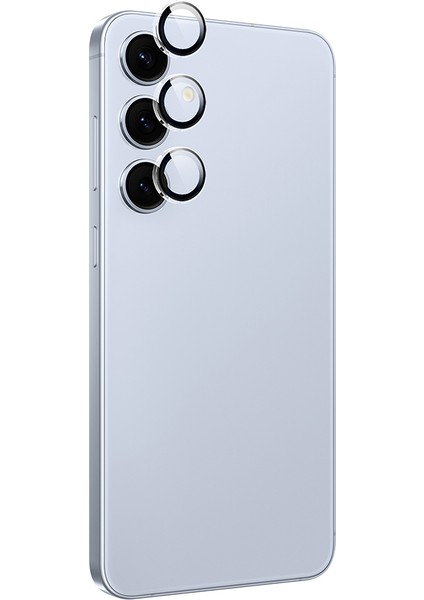 Galaxy S25 Plus Kamera Lens Koruyucu Wiwu LG-010 Lens Guard Anti Reflective Uygulama Aparatlı Şeffaf