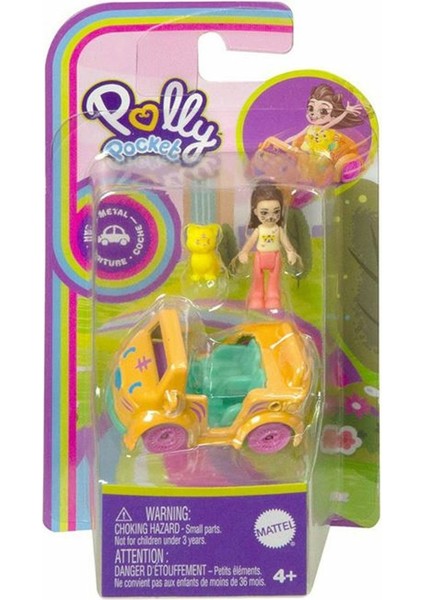 HKV55 Polly Pocketın Muhteşem Araçları Oyun Setleri