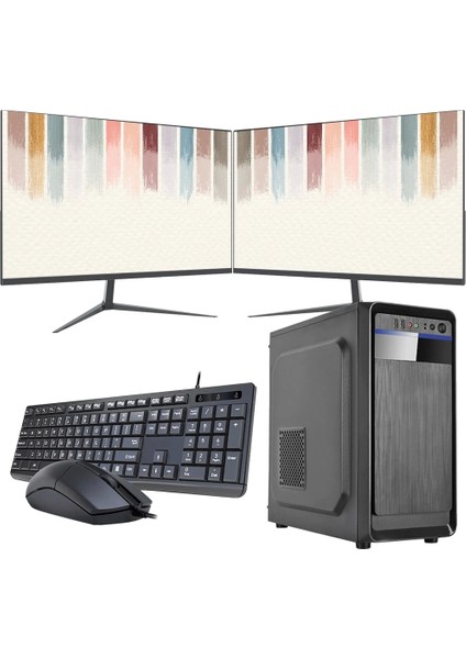 I7 12700 32GB Ddr4 1tb M2 Çift 24" Monitörlü Ev ve Ofis Bilgisayarı (Business)
