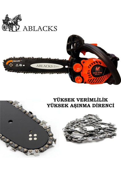 Benzinli Mini Testere 1.2 Hp Turbo Ağaç Kesme Motoru