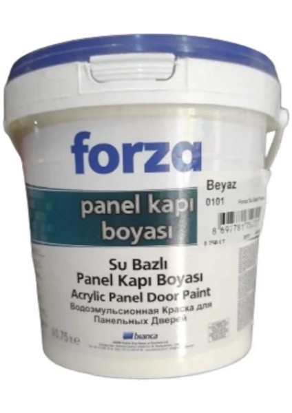 Forza Amerikan Panel Kapı Boyası 0,75 Lt