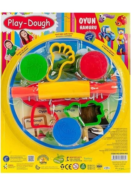 ERN-003 Sofralı Oyun Hamuru Seti modelleri